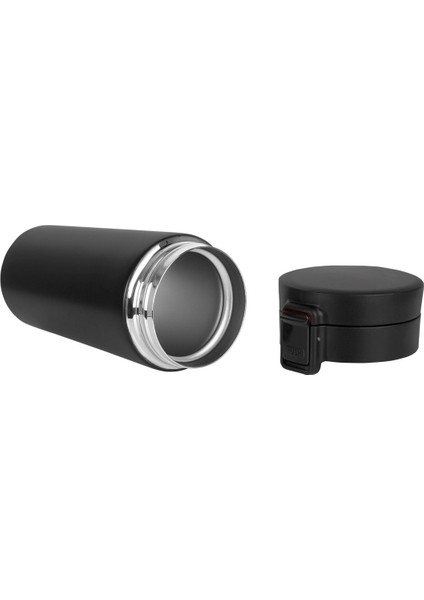 Çelik Termos Bardak 380 ml Thermos Mug Kupa Araç Termos Coffee Cup SDF522 Tea Cups Siyah