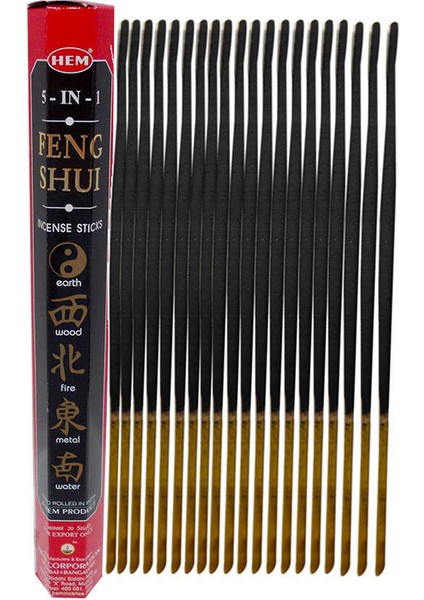 Feng Shui 5in1 20 Çubuk Tütsü fiyatları