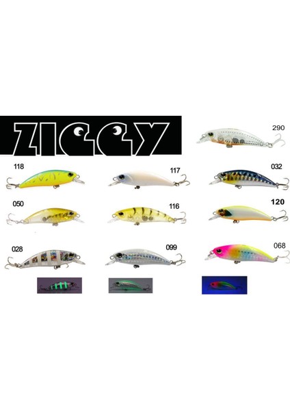 Ziggy 50MM 3.6gr Lrf Maket Balık fiyatları