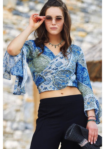 Ispanyol Kol Crop Bluz