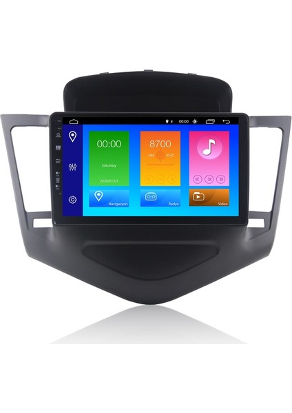 Chervolet Cruze Android 10 Carplay Multimedya Ekran Oem Teyp
