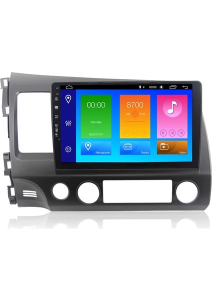Honda Civic Fd6 Android 10 Carplay Multimedya Ekran Oem Teyp