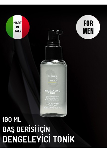 Blends Of Many Erkekler Için Saç Derisi Dengeleyici Tonik 100 ml