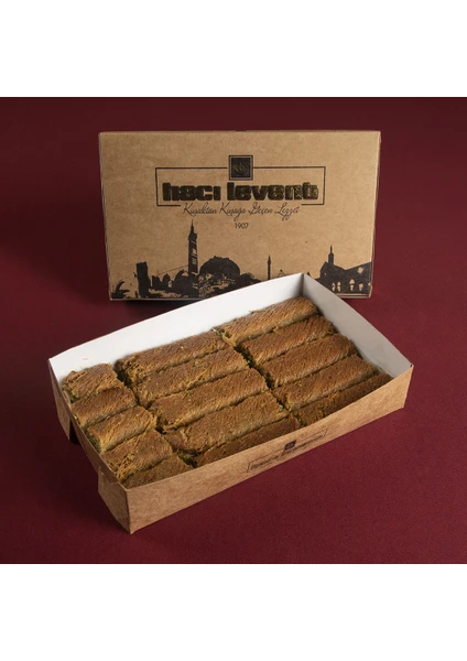 Hacı Levent Antep Fıstıklı Ince Dilim Burma Kadayıf 500 gr