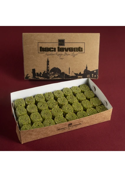 Hacı Levent Antep Fıstıklı Arnavut Baklava 500 gr