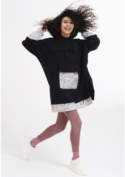 Paraşüt Baskılı Penye Tunik modelleri