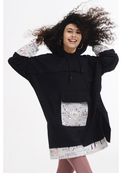 Paraşüt Baskılı Penye Tunik fırsatları