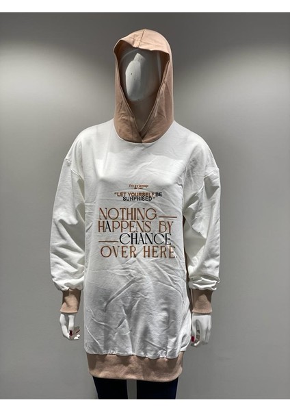 Önü Baskılı Penye Tunik