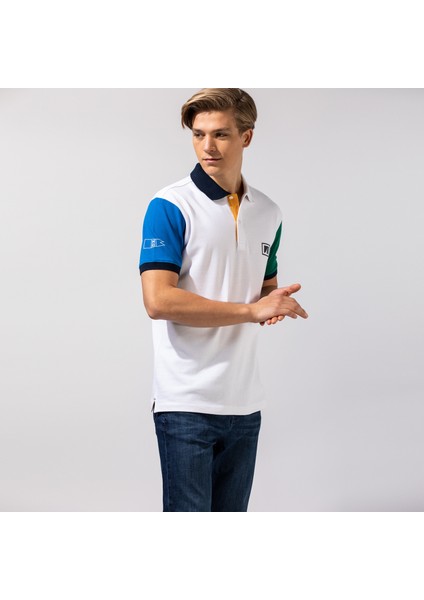 Erkek Beyaz Slım Fit Polo K15626T.1BW fırsatları