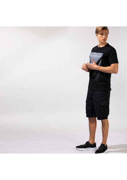 Nautıca Erkek Siyah Bermuda Şort B01022T.0TB fiyatları