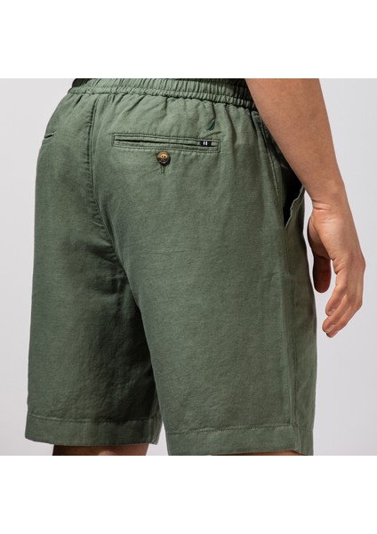 Nautıca Erkek Yeşil Classic Fıt Bermuda Şort B01106T.3FJ