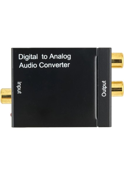 4555 Dijital Optik Coaxial To Analog Çevirici Dönüştürücü Adaptör