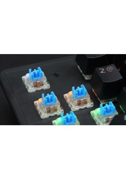 Mk-10 Pro Blue Switch Mekanik Rgb Efekli Işıklı Oyuncu Klavye