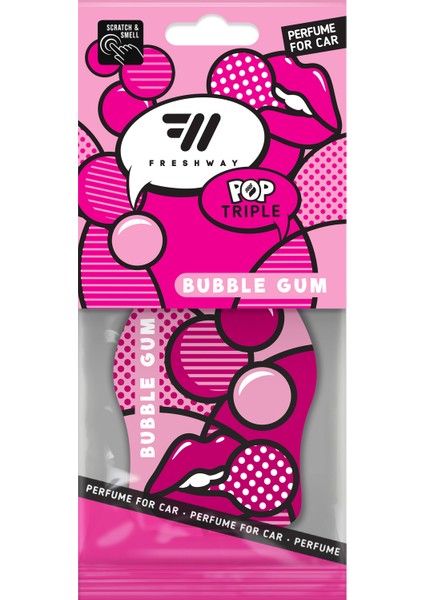 Pop Triple Bubble Gum