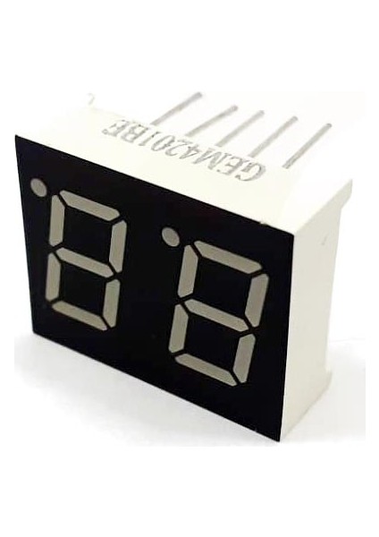 Segment LED Display 2 Digit BCS-5202ASR