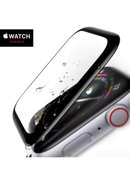 Apple Watch Uyumlu Se 44 mm Tam Kaplayan Ekran Koruyucu