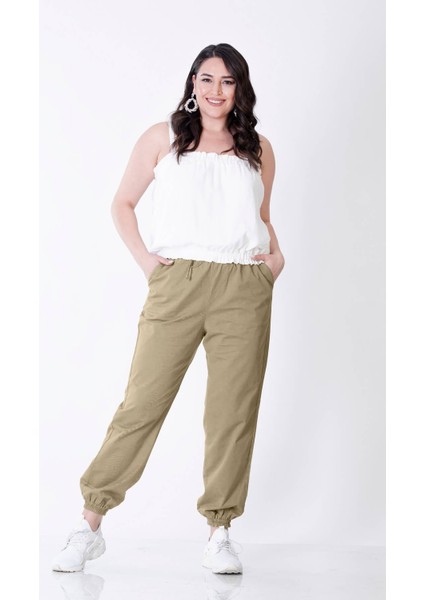 Cep Detaylı Jogger Pantolon