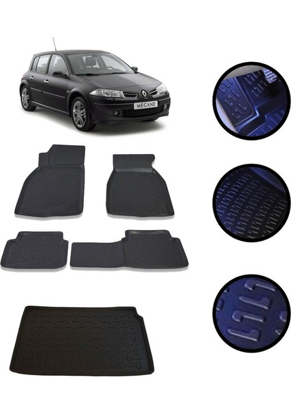 4d Havuzlu Oto Paspas ve Bagaj Set (2002-2009)