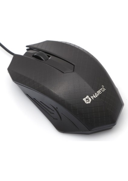 NRT-210 1000DPI Siyah Optik Kablolu Mouse