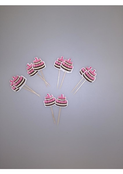 1 Yaş Mumlu Kürdan 10'Lu