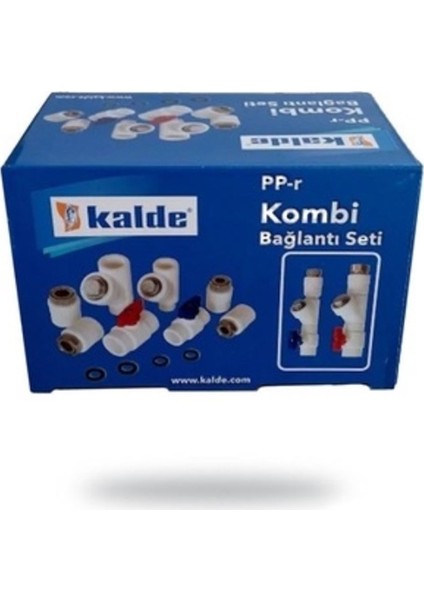 Kombi Montaj Seti Düz Pp 8`li Alt Bağlantı Seti