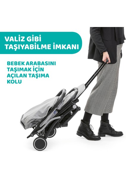 Trolley Me Bebek Arabası Ligth Grey