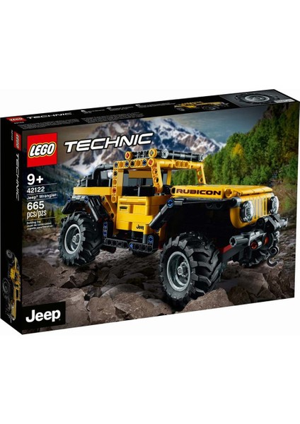 42122 LEGO Technic Jeep® Wrangler /665 Parça / +9 Yaş