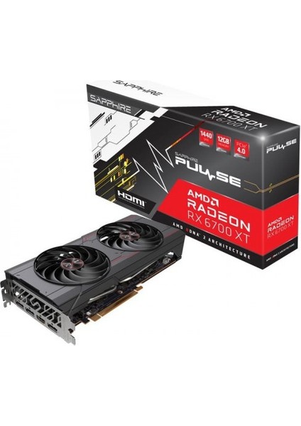 Sapphıre RX 6700 XT Pulse Gamıng Amd 12 Gb GDDR6 Ekran Kartı 11306-02-20G