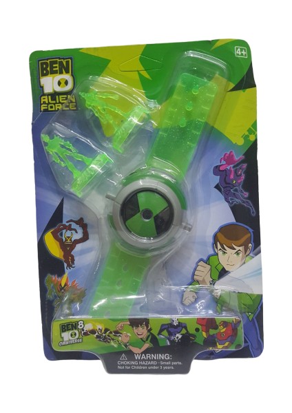 Saat -BEN10 Saat Kordonlu Işıklı Sesli