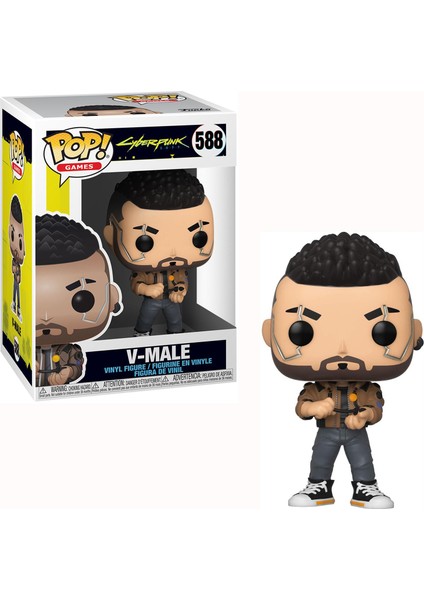 Funko Pop Figür - Games: Cybrpnk 2077-V-MALE