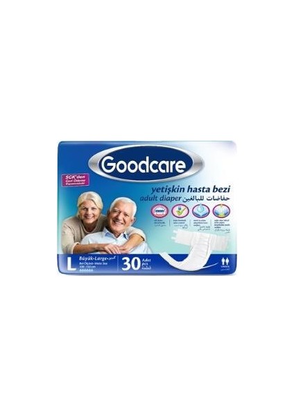 Goodcare Belbantlı Yetişkin Hasta Bezi Large (Büyük Boy) 30 Adet