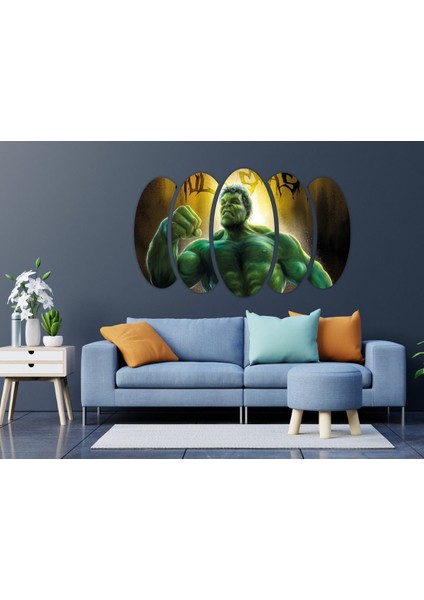 Hulk Yeşil Dev Mdf TABLO-0530