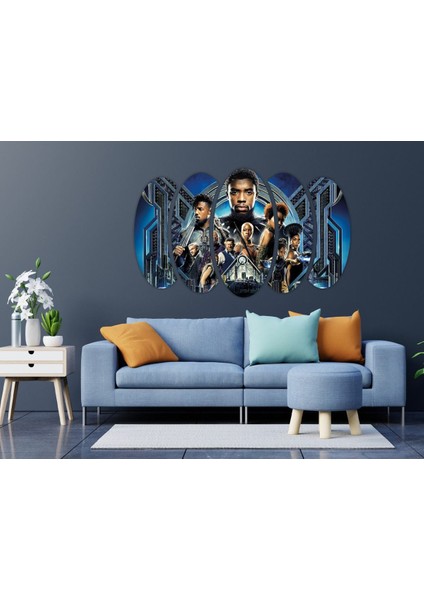 Kara Panter Mdf TABLO-0552 fırsatları