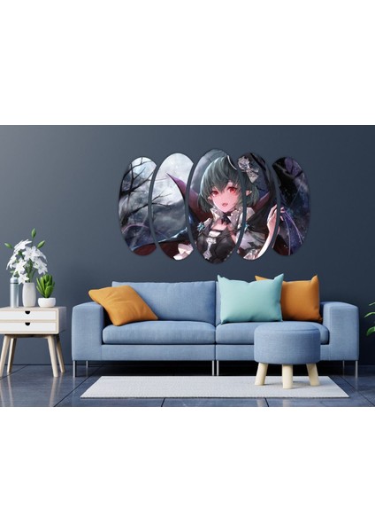 Anime Vampir Kız Mdf TABLO-0041 fırsatları