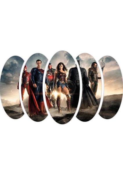 Batman Superman Wonder Woman Mdf TABLO-0588