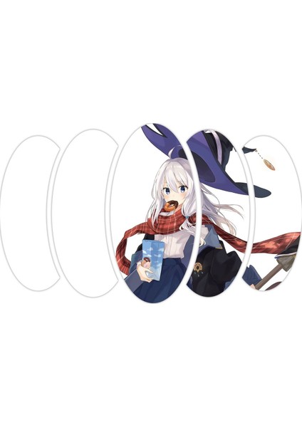 Anime Kız Cadı Mdf TABLO-0032