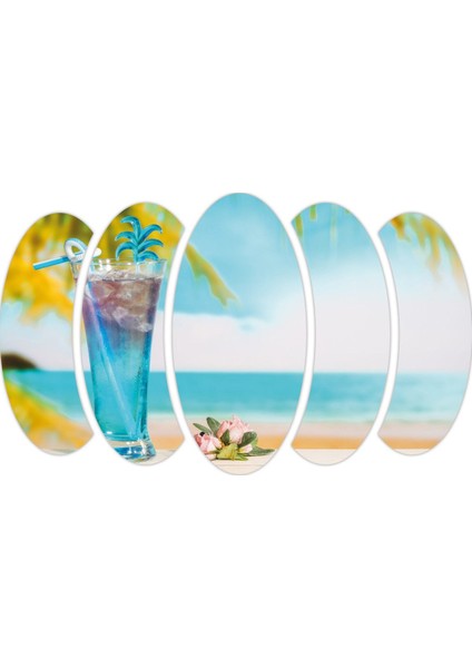Yaz Tatil Kokteyl Mdf TABLO-0776