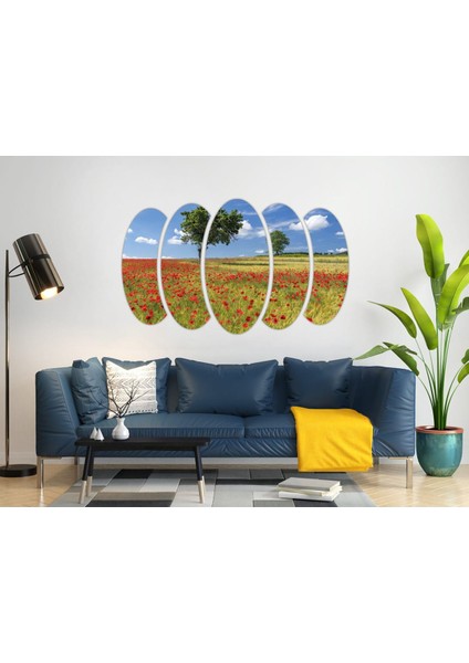 Gelincik Çiçeği Mdf TABLO-0799