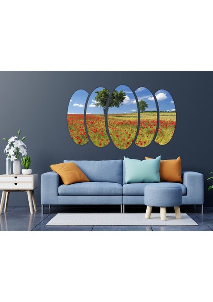 Gelincik Çiçeği Mdf TABLO-0799