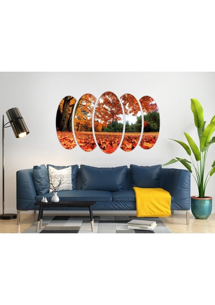 Sonbahar Ağaçlar Yapraklar Mdf TABLO-0653 fiyatları