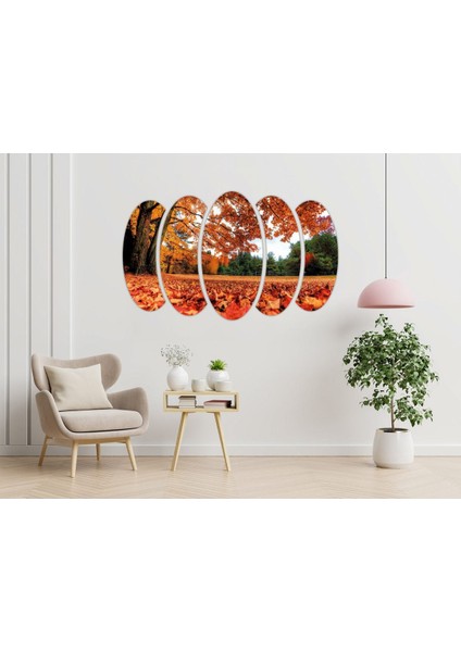Sonbahar Ağaçlar Yapraklar Mdf TABLO-0653 modelleri
