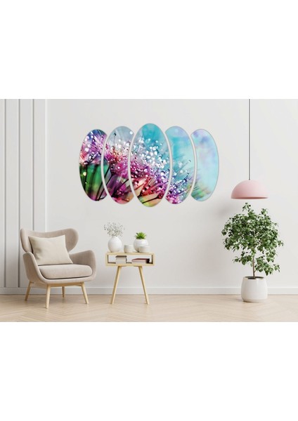 Su Damlası Renkli Mdf TABLO-0725 modelleri