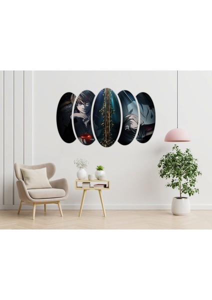 Death Note Yagami L Mdf TABLO-0345 modelleri