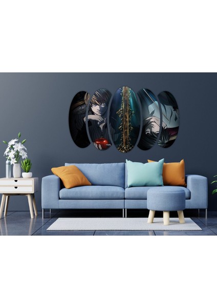 Death Note Yagami L Mdf TABLO-0345 fırsatları