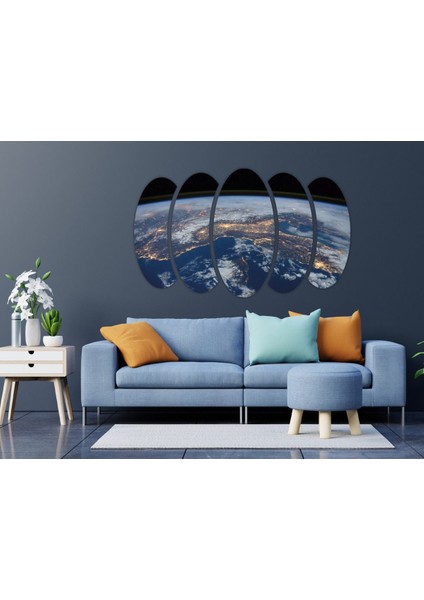 Uzay Dünya Mdf TABLO-0928 fırsatları