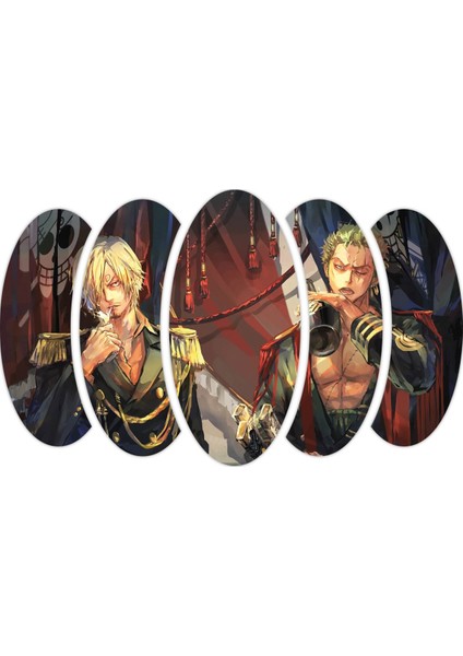 One Piece Sanji Zoro Mdf TABLO-0436
