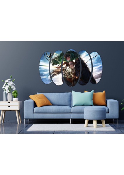 Attack On Titan Anime Mdf TABLO-0492 fırsatları