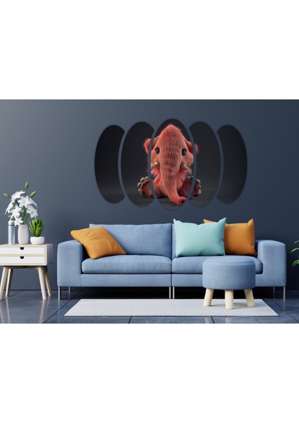 Yavru Mamut Mdf TABLO-2722 fırsatları