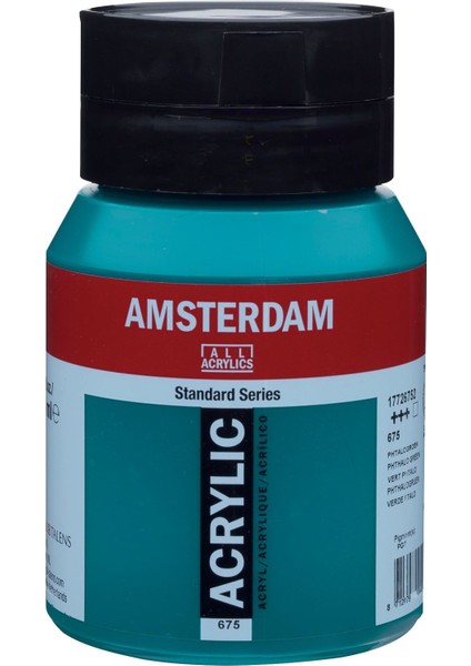Standart Akrilik Boya 500 ml Phthalo Green