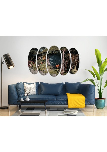 Hobbit Köy Shıre Mdf TABLO-2983